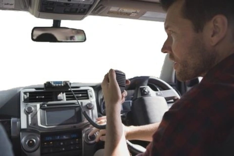 Call for help using CB radio